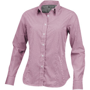 Chemise publicitaire manches longues femme Net Rouge