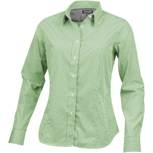 Chemise publicitaire manches longues femme Net Vert