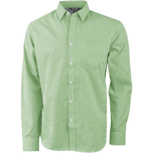 Chemise personnalisée manches longues Net Vert