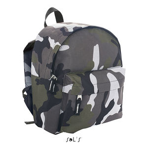 Sac à dos personnalisé en polyester 600d | Rider Kids Camo