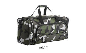 Sac de voyage publicitaire multi-poches polyester | Week-End Camo