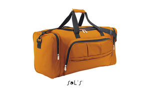 Sac de voyage publicitaire multi-poches polyester | Week-End Orange