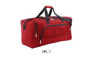 Sac de voyage publicitaire multi-poches polyester | Week-End Rouge