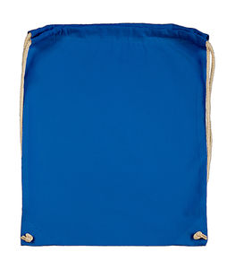 Sac à dos publicitaire | Cotton Drawstring Backpack Royal