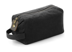 Bagagerie personnalisée | Waxed Canvas Black