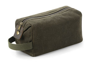 Bagagerie personnalisée | Waxed Canvas Olive Green