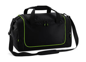 Sac sportif publicitaire | Locker Bag Black Lime Green Black