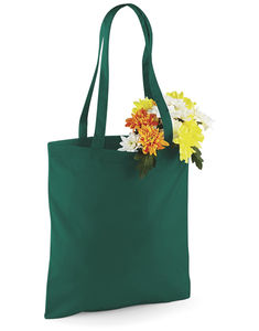 Sac coton à anses longues publicitaire | Tasche Bottle Green