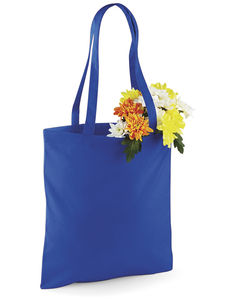 Sac coton à anses longues publicitaire | Tasche Bright Royal