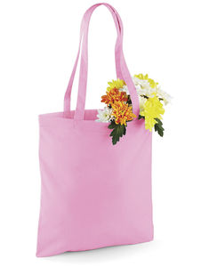 Sac coton à anses longues publicitaire | Tasche Classic Pink