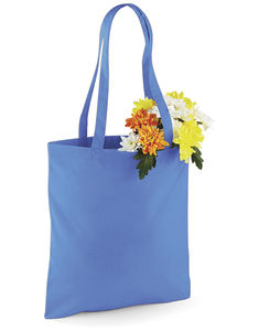 Sac coton à anses longues publicitaire | Tasche Cornflower Blue