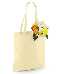 Sac coton à anses longues publicitaire | Tasche Pastel Lemon