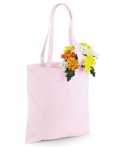 Sac coton à anses longues publicitaire | Tasche Pastel Pink