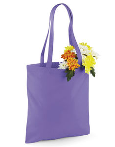 Sac coton à anses longues publicitaire | Tasche Violet