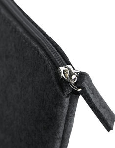 Bagagerie publicitaire | Felt Accessory Pouch Charcoal Melange