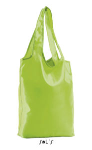 Sac shopping publicitaire pliable | Pix Lime fluo