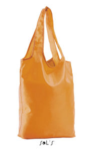 Sac shopping publicitaire pliable | Pix Orange