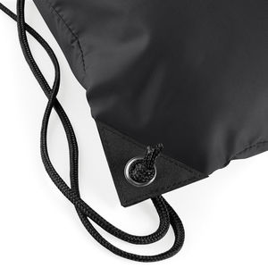 Sac à dos cordelettes publicitaire | Premium Gymsac Black