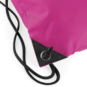 Sac à dos cordelettes publicitaire | Premium Gymsac Fuchsia