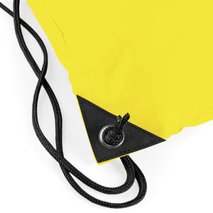 Sac à dos cordelettes publicitaire | Premium Gymsac Yellow