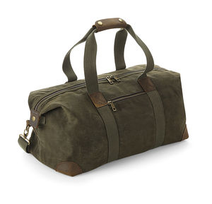 Bagagerie publicitaire | Waxed Canvas Olive Green