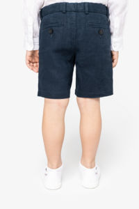 Bermuda personnalisable en lin enfant 1