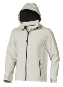 Veste personnalisée softshell Langley Gris Clair