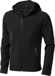 Veste personnalisée softshell Langley Noir