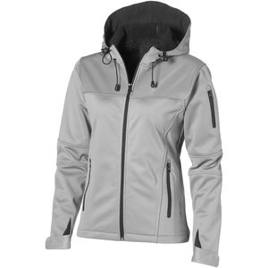 Veste personnalisée softshell femme Match Gris