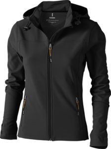 Veste publicitaire softshell femme Langley Anthracite