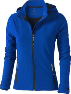 Veste publicitaire softshell femme Langley Bleu