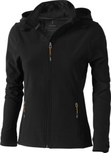 Veste publicitaire softshell femme Langley Noir