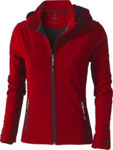 Veste publicitaire softshell femme Langley Rouge