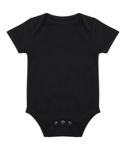 Body enfant publicitaire | Short sleeved bodysuit Black