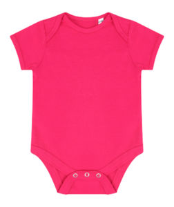 Body enfant publicitaire | Short sleeved bodysuit Fuchsia