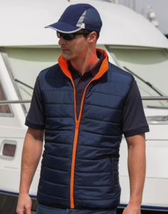 Bodywarmer de sécurité réversible publicitaire | Reversible Soft 3
