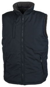 Bodywarmer matelassé et polaire publicitaire | Regate   Navy