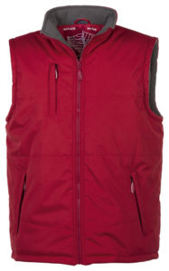 Bodywarmer matelassé et polaire publicitaire | Regate   Red