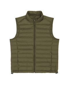 Bodywarmer recyclé homme publicitaire | Stanley climber British Khaki