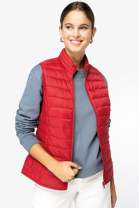 Bodywarmer publicitaire écoresponsable léger femme 