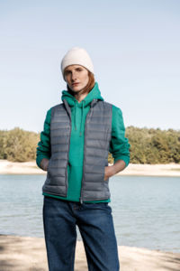 Bodywarmer publicitaire écoresponsable léger femme  16