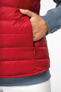 Bodywarmer publicitaire écoresponsable léger femme  7