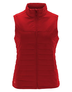 Bodywarmer publicitaire femme sans manches | Women`s Nautilus Bright red