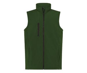 Bodywarmer personnalisé | Moeraki Bottle Green