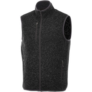 Bodywarmer personnalisé Fontaine Heather smoke