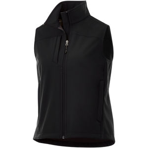 Bodywarmer publicitaire Softshell Stinson femme Noir