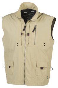 Bodywarmer Publicitaire - Targy Beige