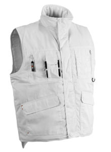 Bodywarmers publicitaires DONAR GILET HK210 White