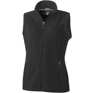 Bodywarmer publicitaire micro polaire femme Tyndall Noir