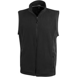 Bodywarmer personnalisé micro polaire Tyndall Noir